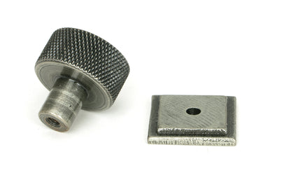 BROMPTON CABINET KNOB SQUARE 25x25 PEW - 46845 by MARCHES (ANVIL) ARCHITECTURAL HARDWARE