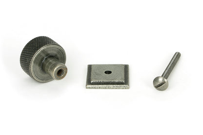 BROMPTON CABINET KNOB SQUARE 25x25 PEW - 46845 by MARCHES (ANVIL) ARCHITECTURAL HARDWARE