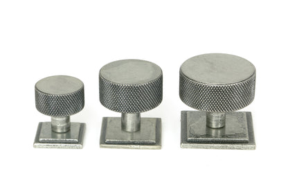 BROMPTON CABINET KNOB SQUARE 25x25 PEW - 46845 by MARCHES (ANVIL) ARCHITECTURAL HARDWARE