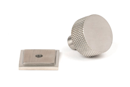 BROMPTON CABINET KNOB SQUARE 25x25 SMA - 46853 by MARCHES (ANVIL) ARCHITECTURAL HARDWARE