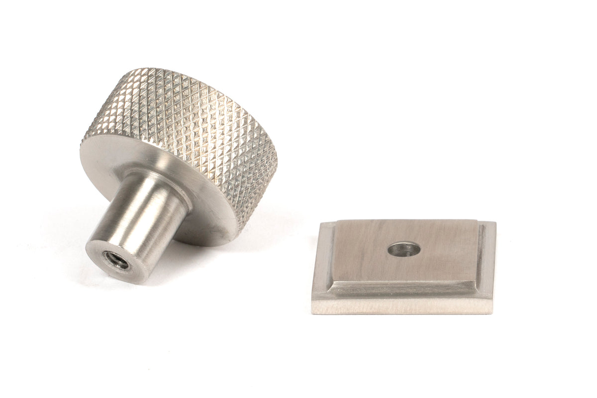 BROMPTON CABINET KNOB SQUARE 25x25 SMA - 46853 by MARCHES (ANVIL) ARCHITECTURAL HARDWARE