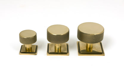 BROMPTON CABINET KNOB SQUARE 32x32 AGBR - 46857 by MARCHES (ANVIL) ARCHITECTURAL HARDWARE