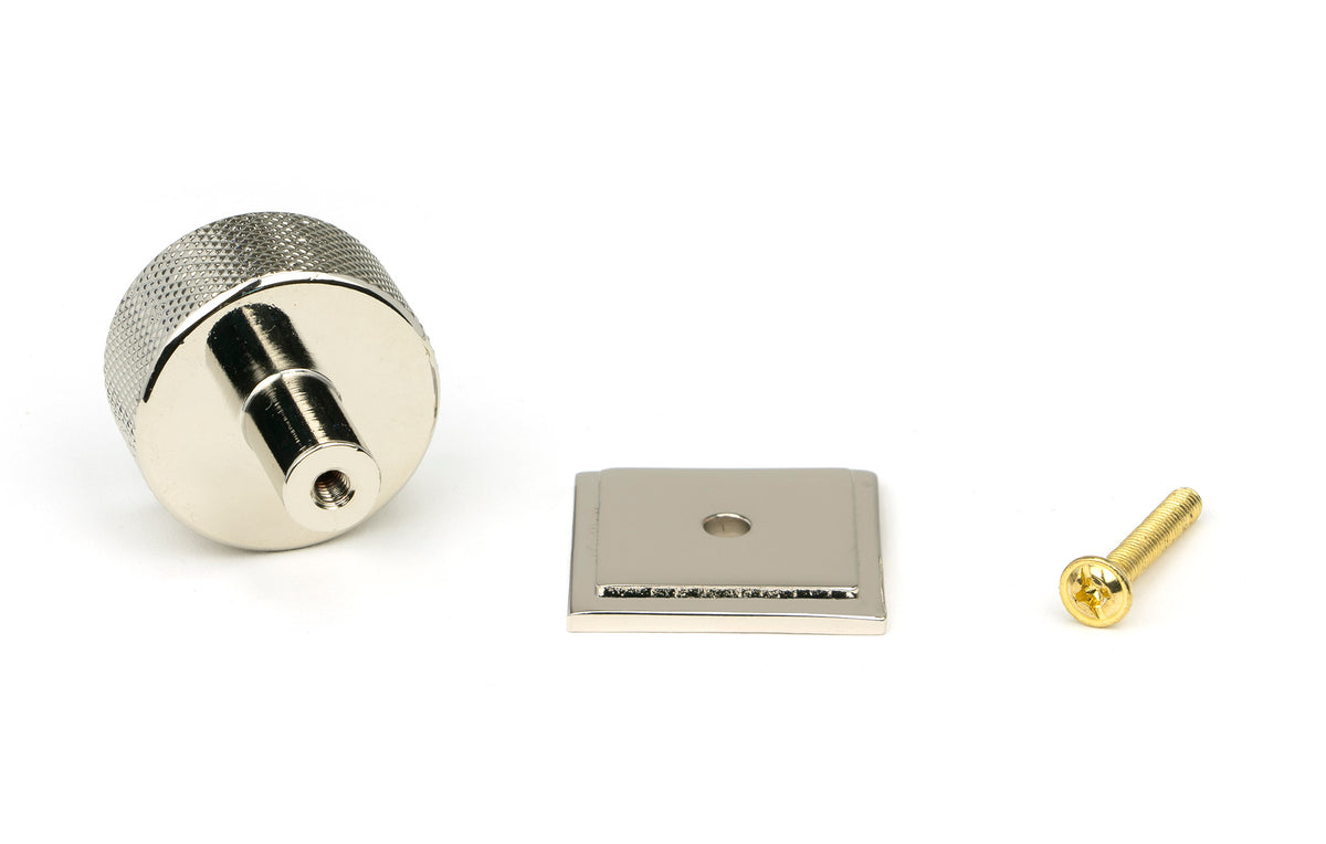 BROMPTON CABINET KNOB SQUARE 32x32 PNP - 46865 by MARCHES (ANVIL) ARCHITECTURAL HARDWARE