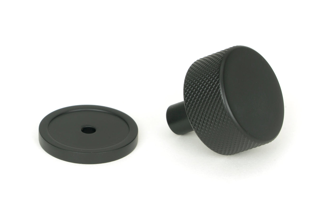BROMPTON CABINET KNOB PLAIN 32x32 MBK - 46878 by MARCHES (ANVIL) ARCHITECTURAL HARDWARE