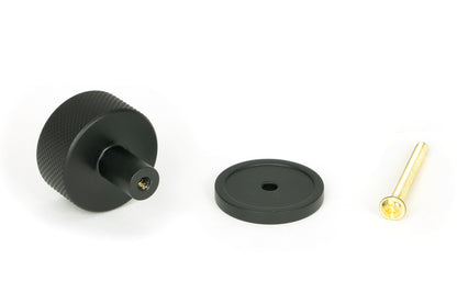 BROMPTON CABINET KNOB PLAIN 32x32 MBK - 46878 by MARCHES (ANVIL) ARCHITECTURAL HARDWARE