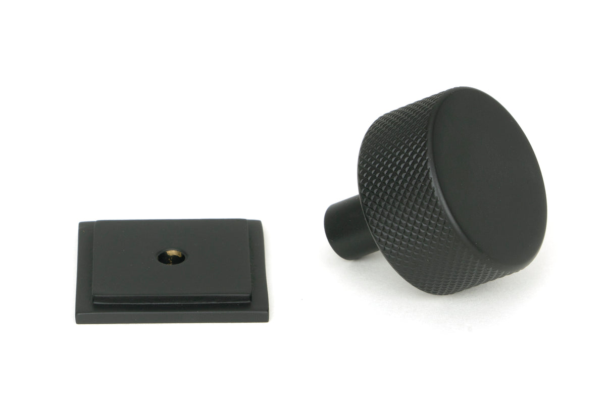 BROMPTON CABINET KNOB SQUARE 32x32 MBK - 46881 by MARCHES (ANVIL) ARCHITECTURAL HARDWARE