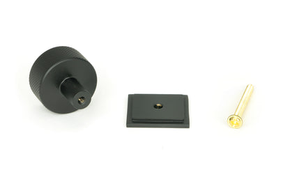 BROMPTON CABINET KNOB SQUARE 32x32 MBK - 46881 by MARCHES (ANVIL) ARCHITECTURAL HARDWARE