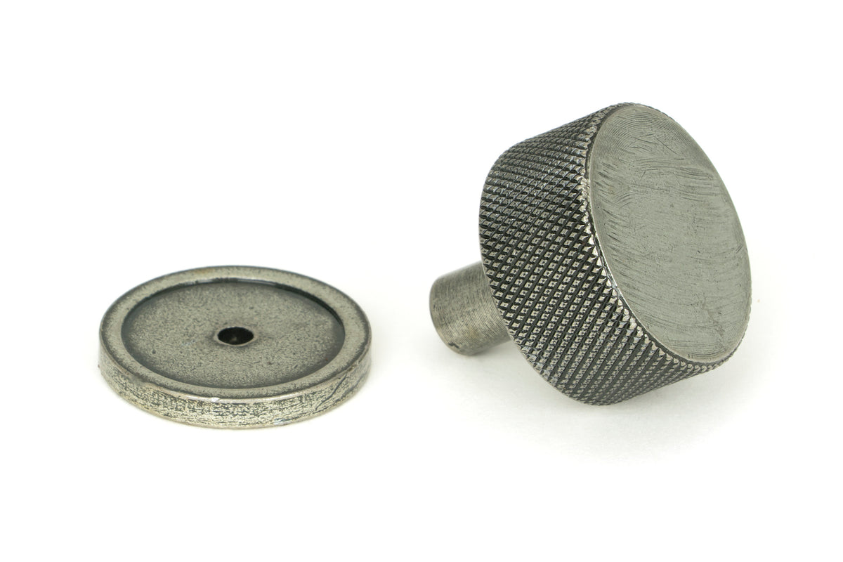 BROMPTON CABINET KNOB PLAIN 32x32 PEW - 46882 by MARCHES (ANVIL) ARCHITECTURAL HARDWARE