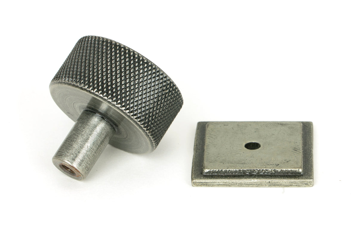 BROMPTON CABINET KNOB SQUARE 32x32 PEW - 46885 by MARCHES (ANVIL) ARCHITECTURAL HARDWARE