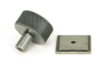 BROMPTON CABINET KNOB SQUARE 32x32 PEW - 46885 by MARCHES (ANVIL) ARCHITECTURAL HARDWARE