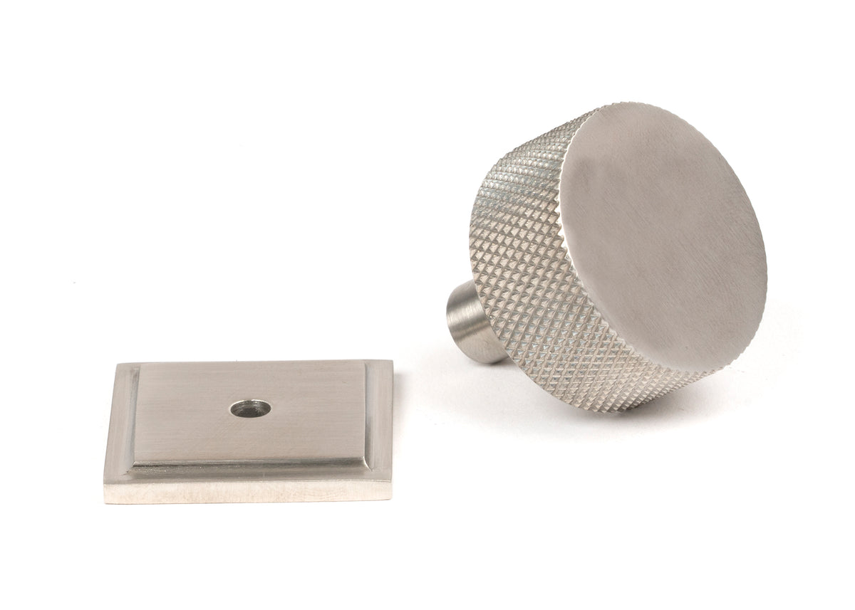 BROMPTON CABINET KNOB SQUARE 32x32 SMA - 46893 by MARCHES (ANVIL) ARCHITECTURAL HARDWARE