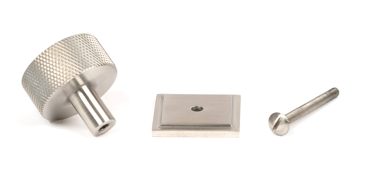 BROMPTON CABINET KNOB SQUARE 32x32 SMA - 46893 by MARCHES (ANVIL) ARCHITECTURAL HARDWARE