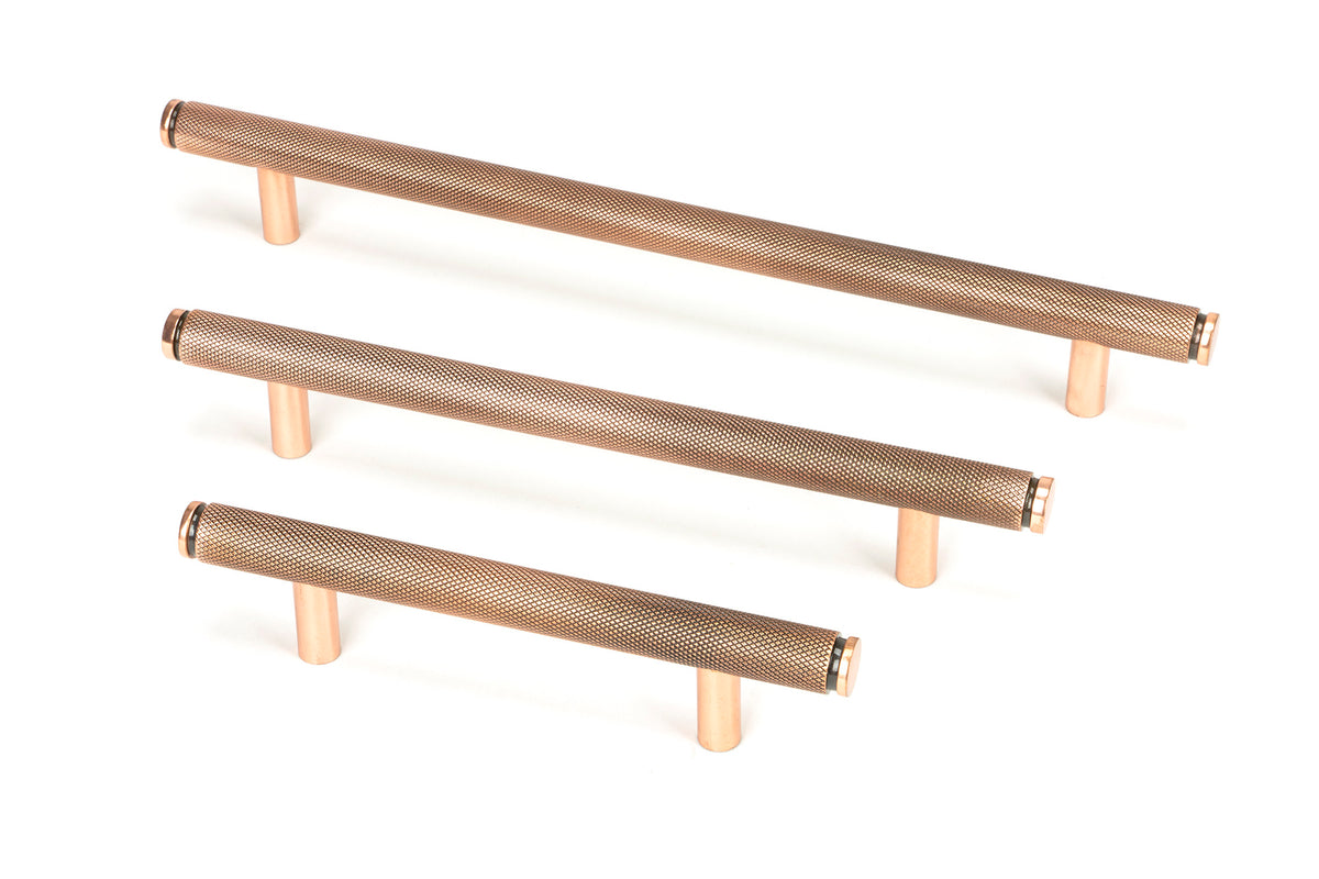 FULL BROMPTON PULL HANDLE 160HC 14x220x35 PBZ - 46907 by MARCHES (ANVIL) ARCHITECTURAL HARDWARE