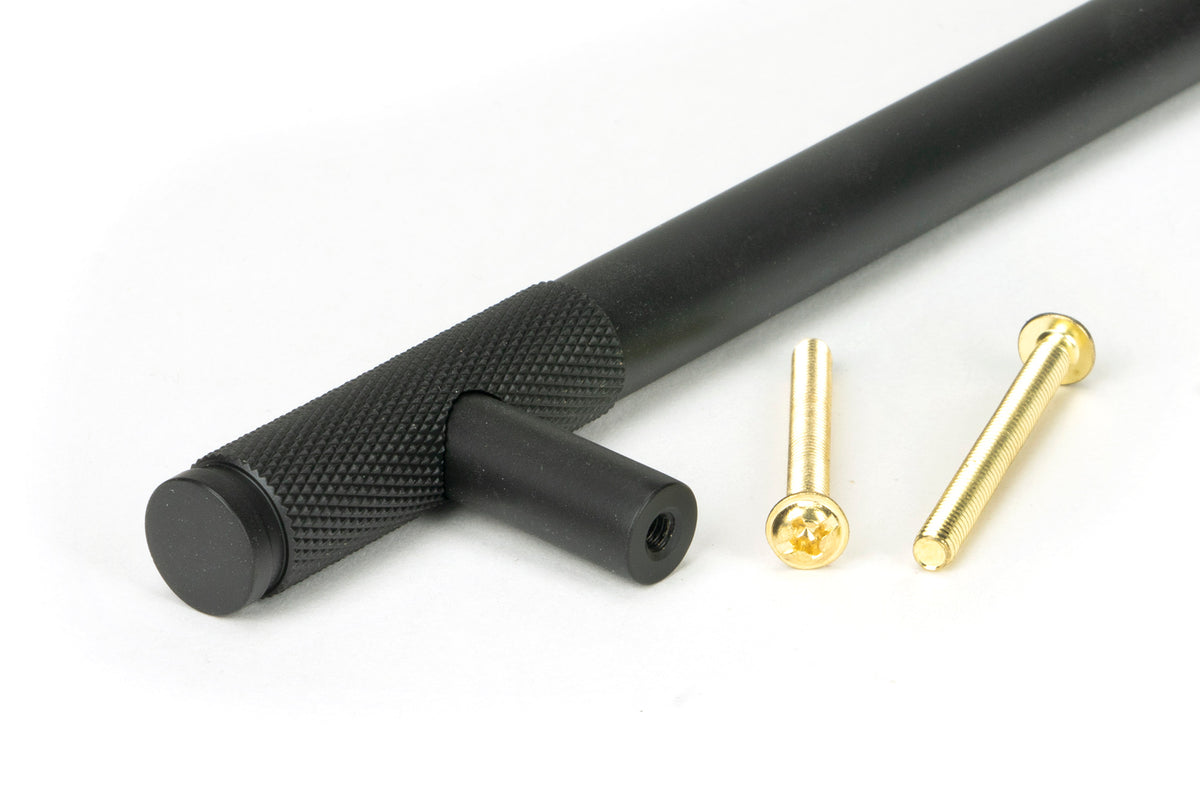 HALF BROMPTON PULL HANDLE 096HC 14x156x35 MBK - 46942 by MARCHES (ANVIL) ARCHITECTURAL HARDWARE