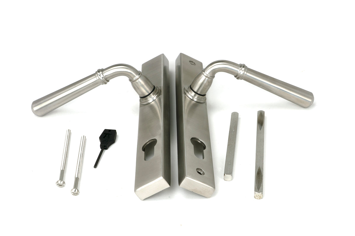NEWBURY SLIMLINE LEVER ESPAGNOLETTE LOCK 124x244x70 SMA - 47073 by MARCHES (ANVIL) ARCHITECTURAL HARDWARE