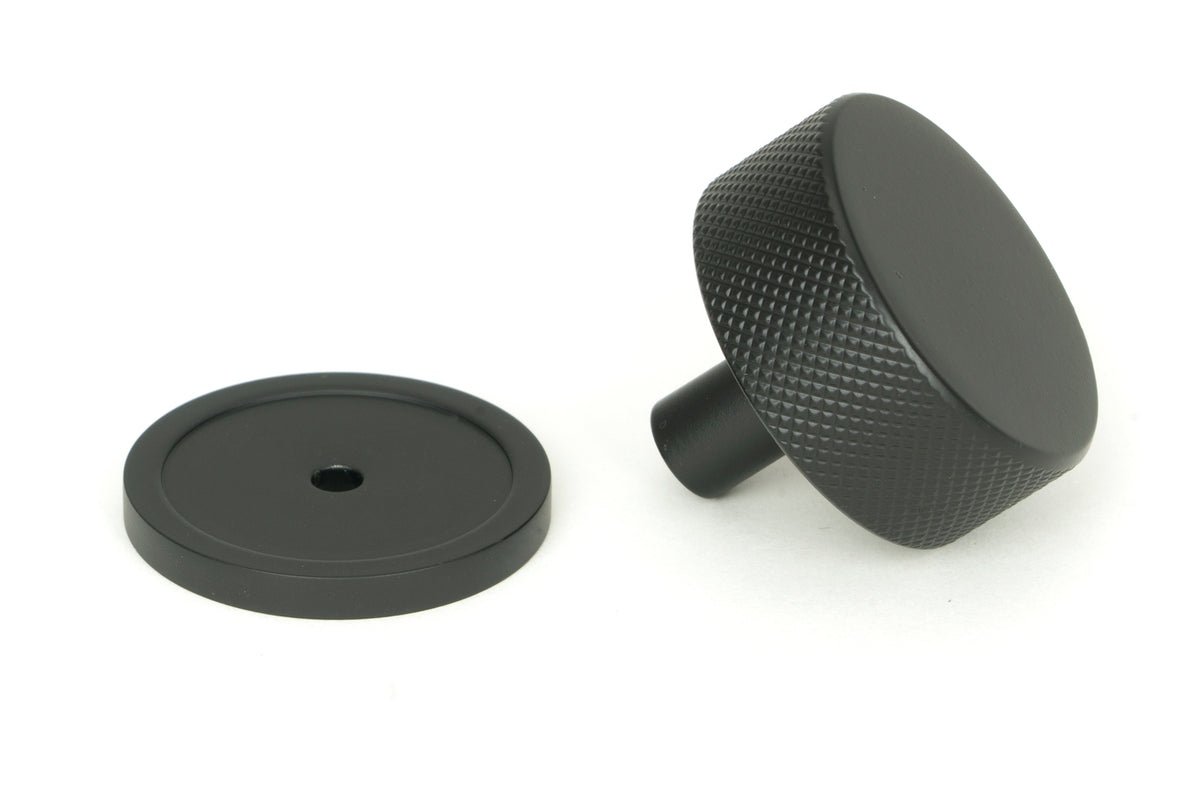 BROMPTON CABINET KNOB PLAIN 38x32 MBK - 47084 by MARCHES (ANVIL) ARCHITECTURAL HARDWARE