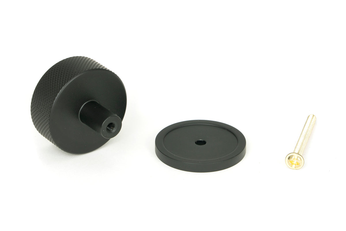 BROMPTON CABINET KNOB PLAIN 38x32 MBK - 47084 by MARCHES (ANVIL) ARCHITECTURAL HARDWARE