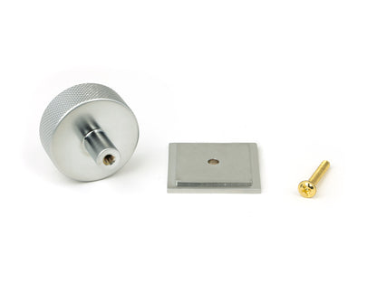 BROMPTON CABINET KNOB SQUARE 38x32 SCP - 47094 by MARCHES (ANVIL) ARCHITECTURAL HARDWARE