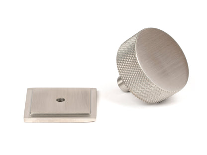 BROMPTON CABINET KNOB SQUARE 38x32 SMA - 47099 by MARCHES (ANVIL) ARCHITECTURAL HARDWARE