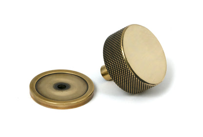 BROMPTON CABINET KNOB PLAIN 38x32 AGBR - 47137 by MARCHES (ANVIL) ARCHITECTURAL HARDWARE