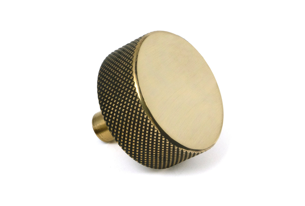 BROMPTON CABINET KNOB NOROSE 38x32 AGBR - 47138 by MARCHES (ANVIL) ARCHITECTURAL HARDWARE