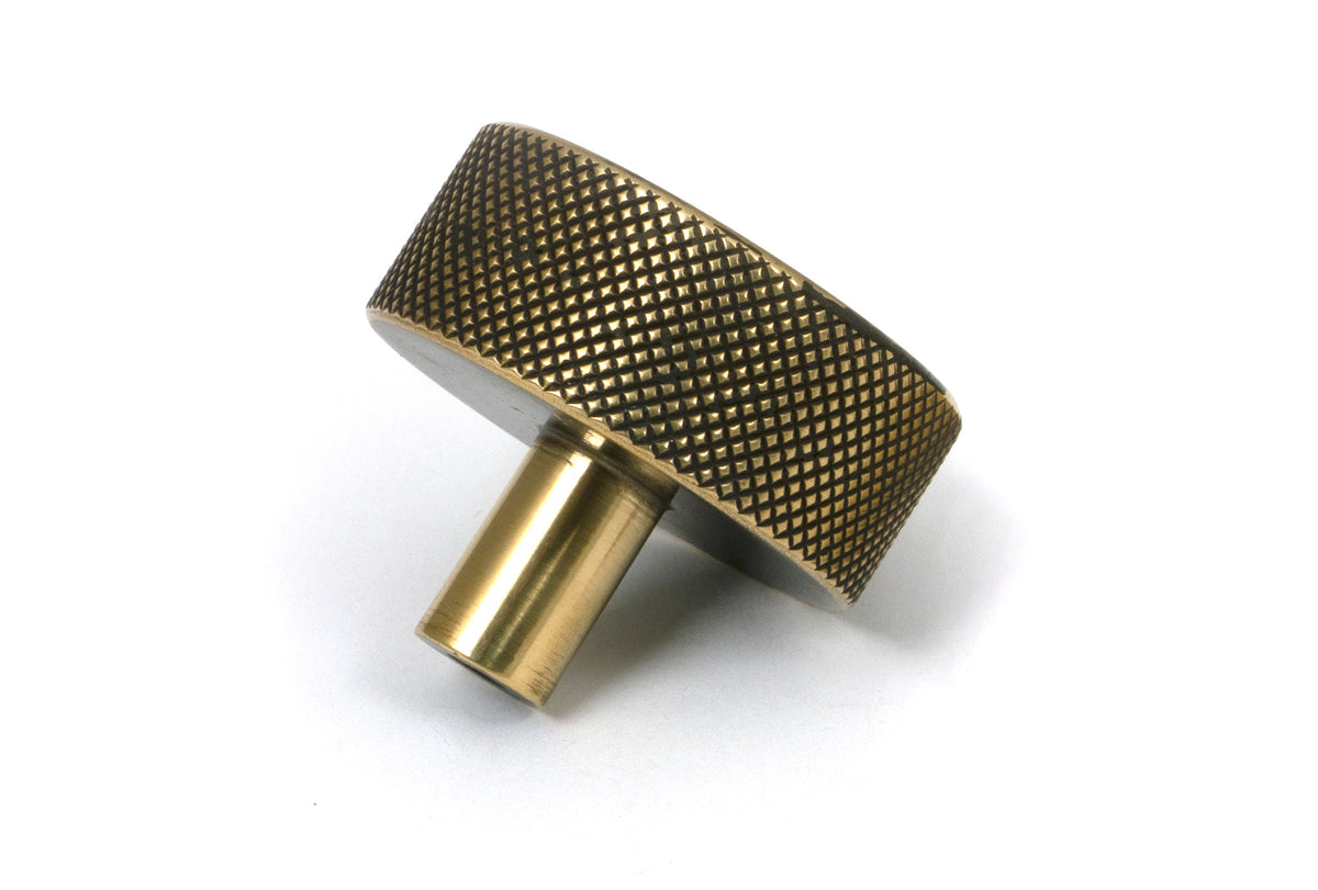 BROMPTON CABINET KNOB NOROSE 38x32 AGBR - 47138 by MARCHES (ANVIL) ARCHITECTURAL HARDWARE