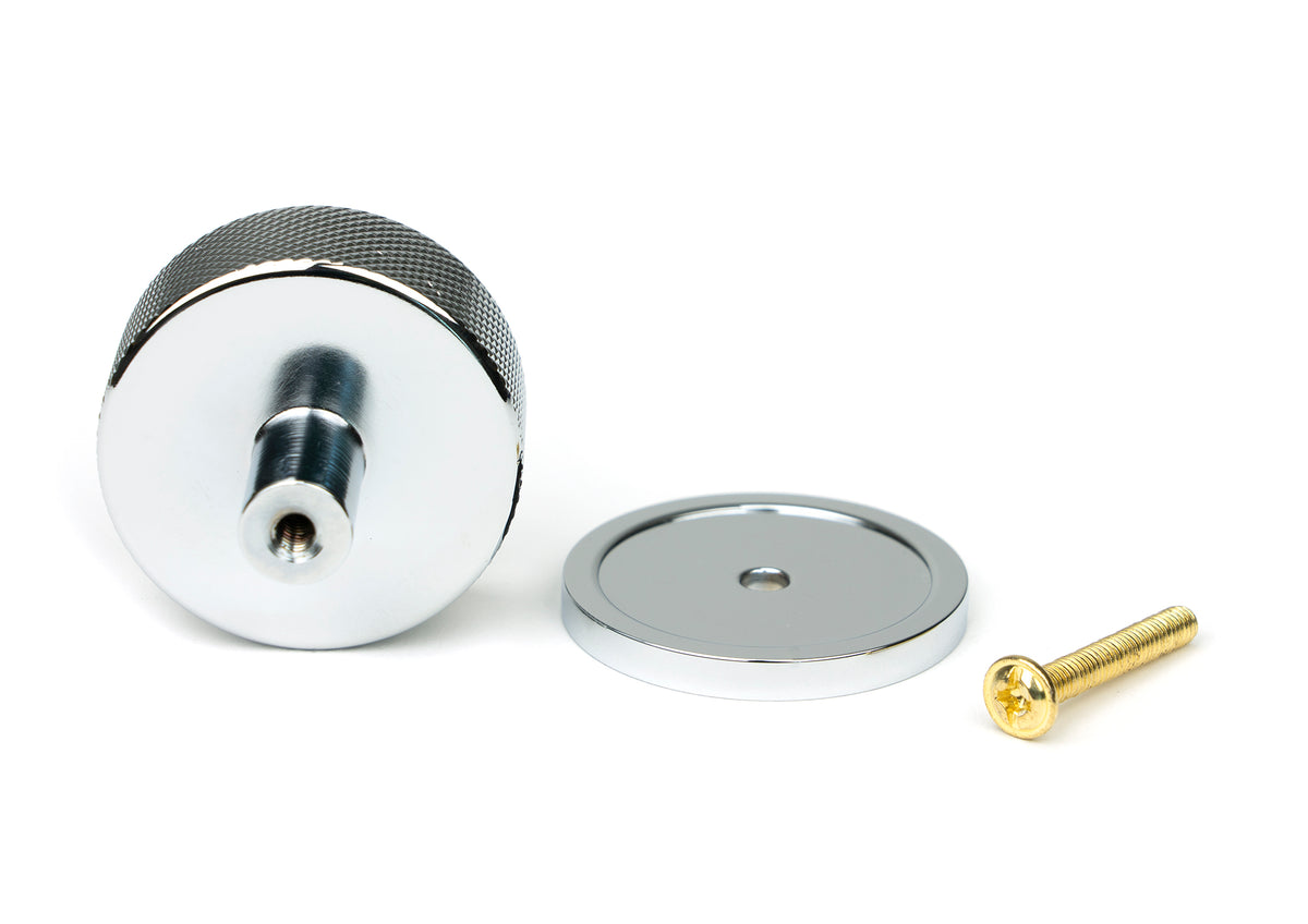 BROMPTON CABINET KNOB PLAIN 38x32 PCP - 47141 by MARCHES (ANVIL) ARCHITECTURAL HARDWARE