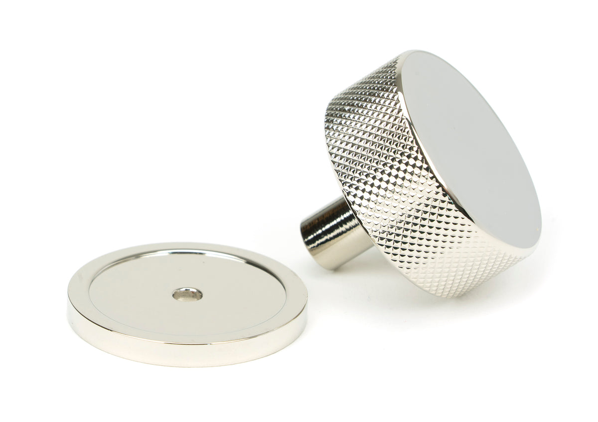 BROMPTON CABINET KNOB PLAIN 38x32 PNP - 47145 by MARCHES (ANVIL) ARCHITECTURAL HARDWARE