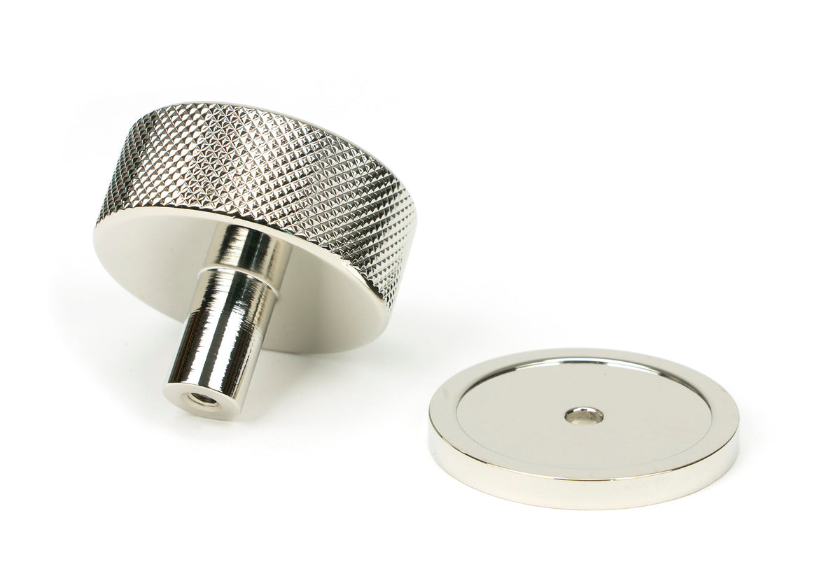 BROMPTON CABINET KNOB PLAIN 38x32 PNP - 47145 by MARCHES (ANVIL) ARCHITECTURAL HARDWARE