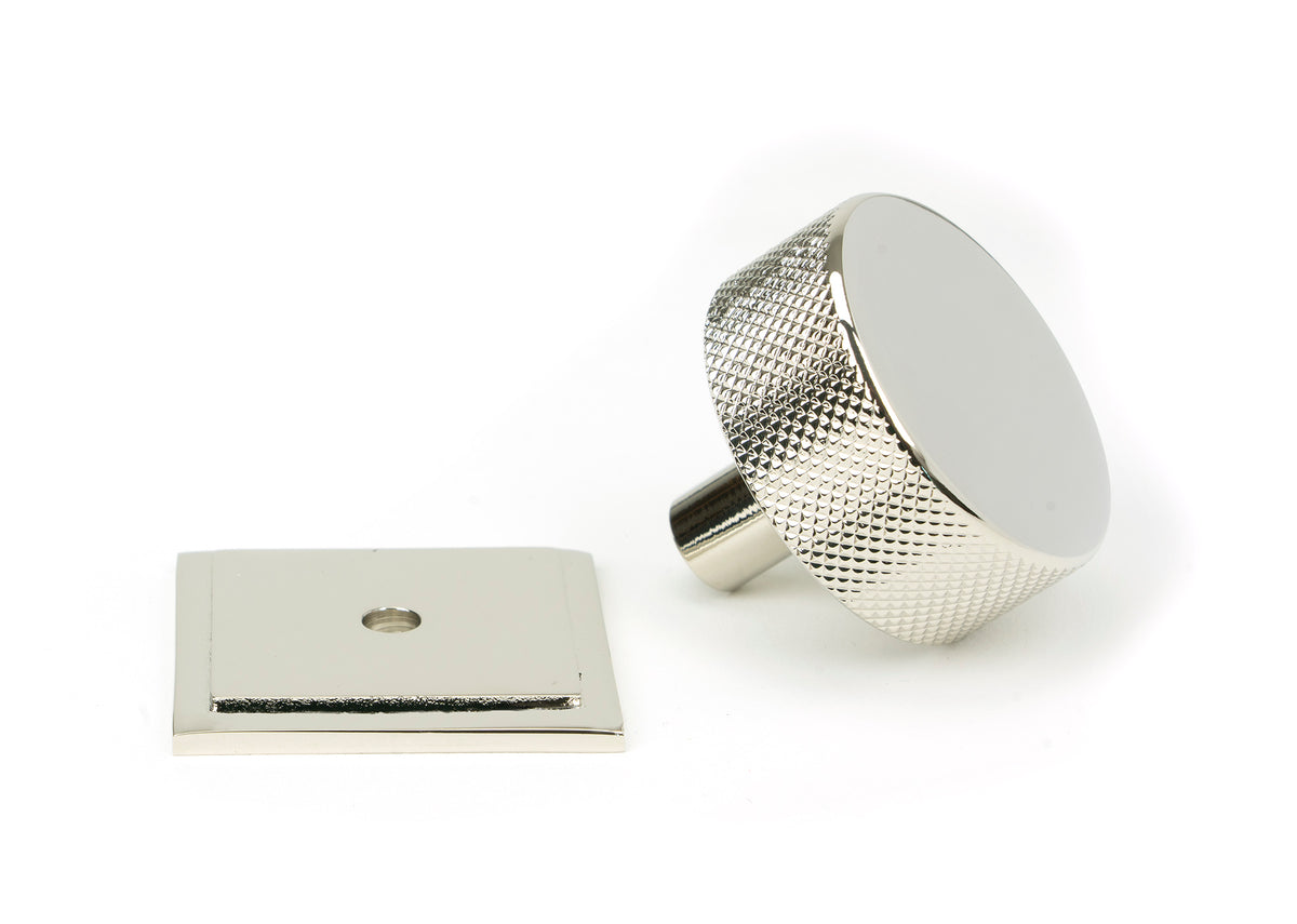 BROMPTON CABINET KNOB SQUARE 38x32 PNP - 47148 by MARCHES (ANVIL) ARCHITECTURAL HARDWARE