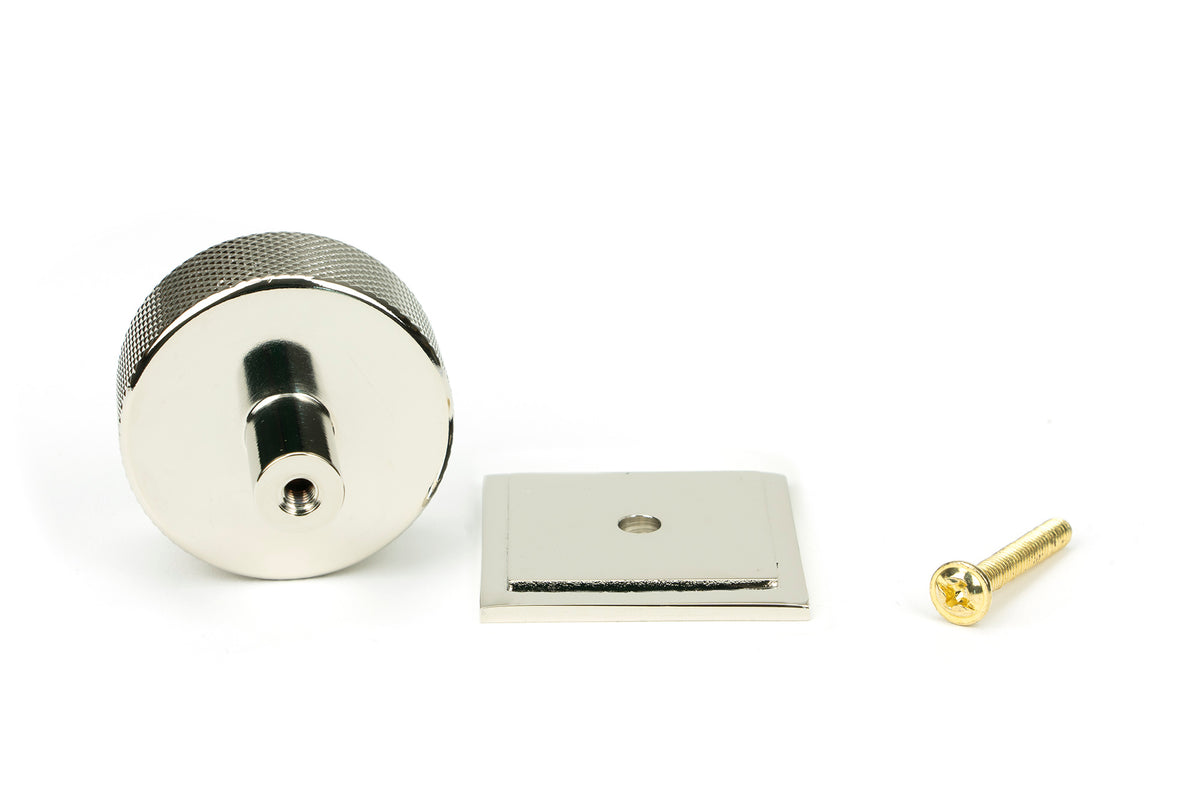 BROMPTON CABINET KNOB SQUARE 38x32 PNP - 47148 by MARCHES (ANVIL) ARCHITECTURAL HARDWARE
