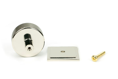 BROMPTON CABINET KNOB SQUARE 38x32 PNP - 47148 by MARCHES (ANVIL) ARCHITECTURAL HARDWARE