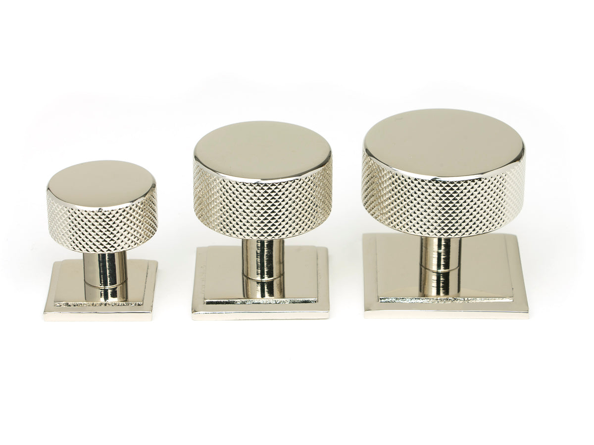 BROMPTON CABINET KNOB SQUARE 38x32 PNP - 47148 by MARCHES (ANVIL) ARCHITECTURAL HARDWARE