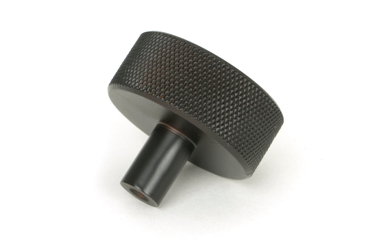 BROMPTON CABINET KNOB NOROSE 38x32 AGBZ - 47150 by MARCHES (ANVIL) ARCHITECTURAL HARDWARE