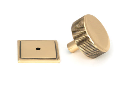 BROMPTON CABINET KNOB SQUARE 38x32 PBZ - 47156 by MARCHES (ANVIL) ARCHITECTURAL HARDWARE