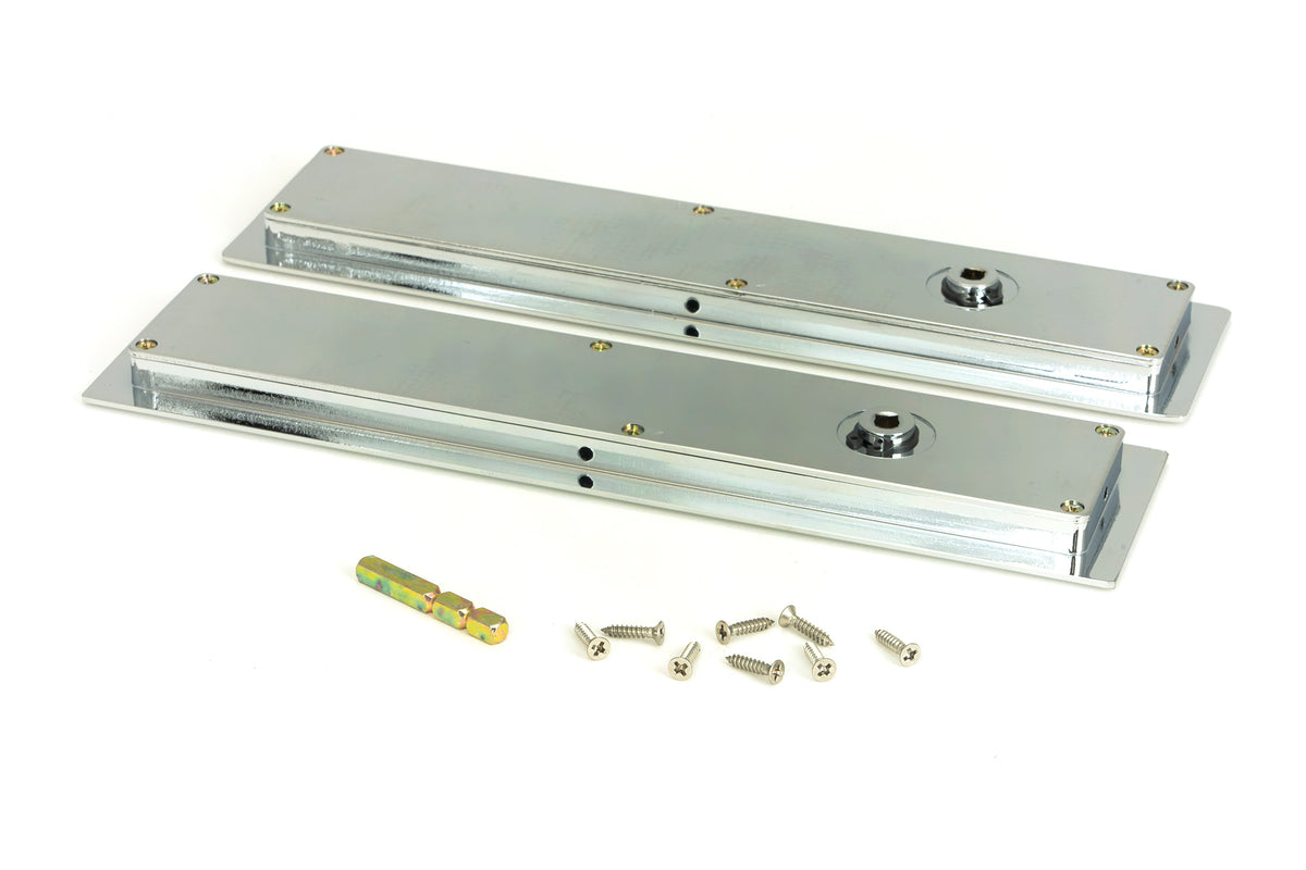 RECTANGULAR PULL PRIVACY ART DECO 250x60x13 PCP - 47180 by MARCHES (ANVIL) ARCHITECTURAL HARDWARE
