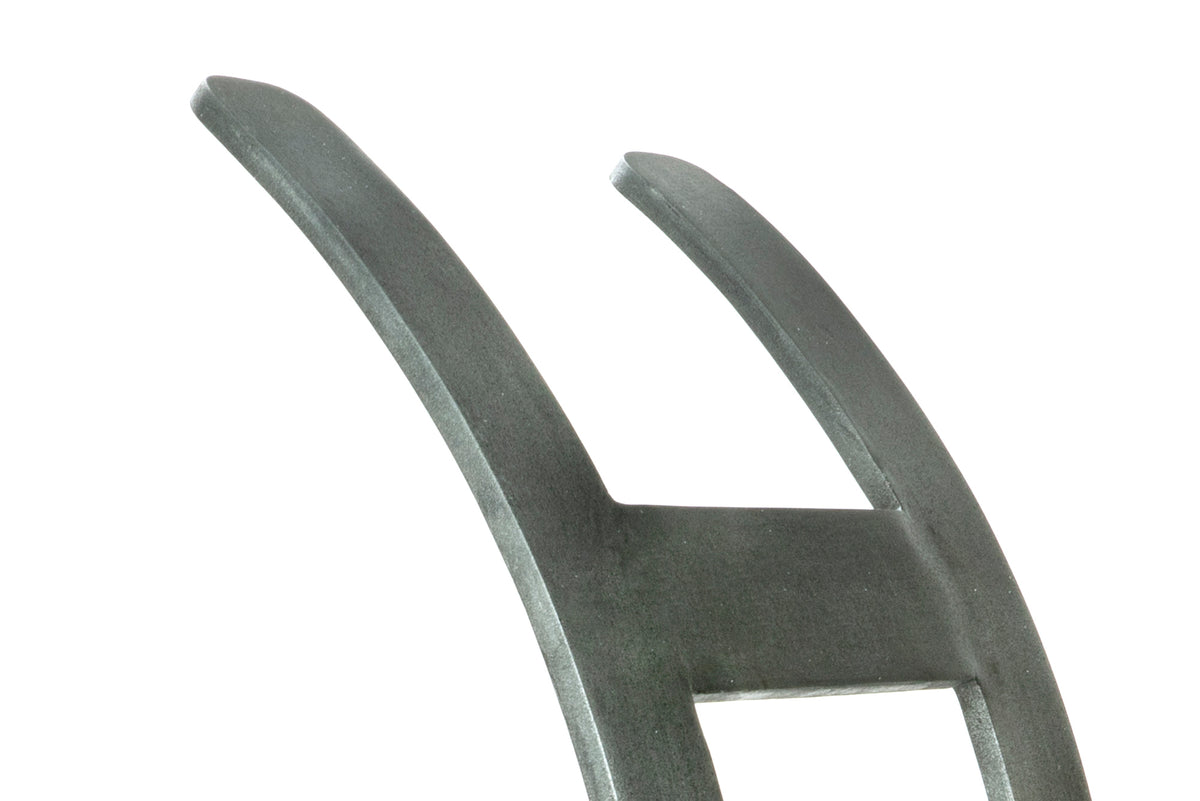 LOG HOLDER CURVED 610x250 PEW - 47212 by MARCHES (ANVIL) ARCHITECTURAL HARDWARE