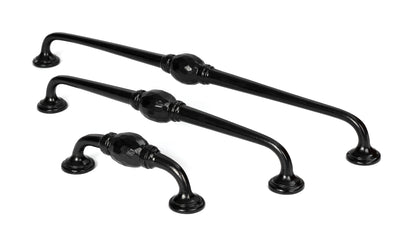 HAMMERED D HANDLE 225HC 25x252x46 BLK - 48357 by MARCHES (ANVIL) ARCHITECTURAL HARDWARE