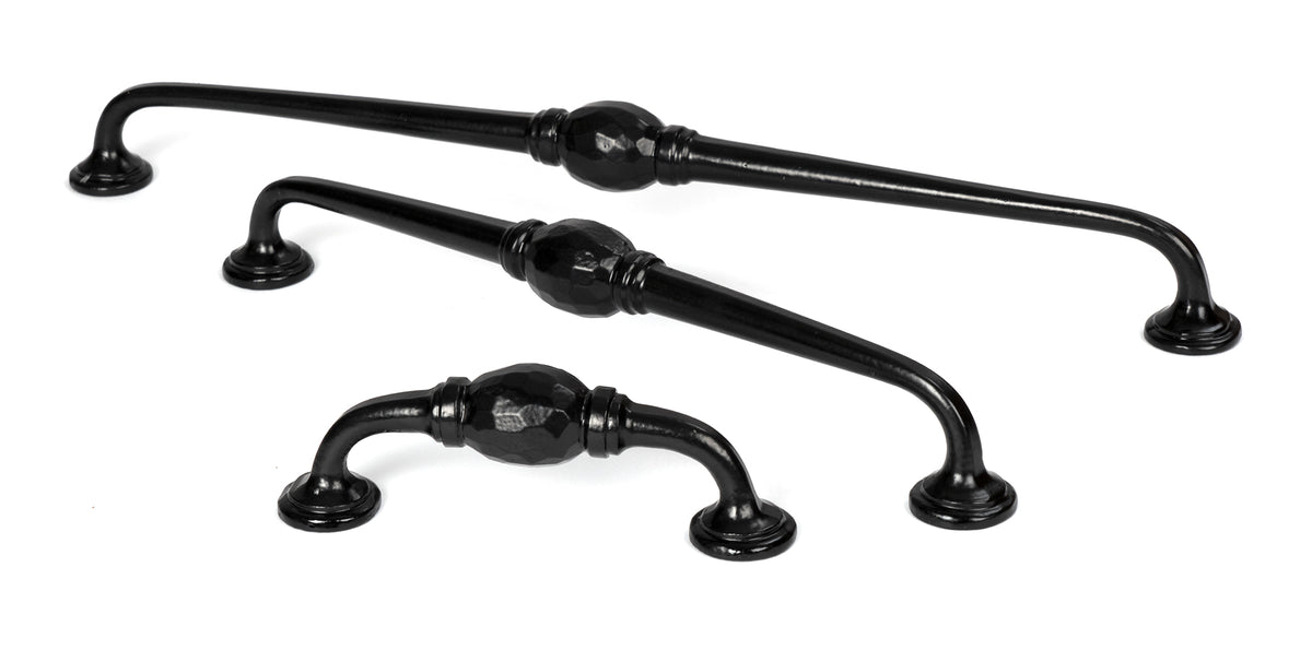 HAMMERED D HANDLE 320HC 25x346x49 BLK - 48359 by MARCHES (ANVIL) ARCHITECTURAL HARDWARE