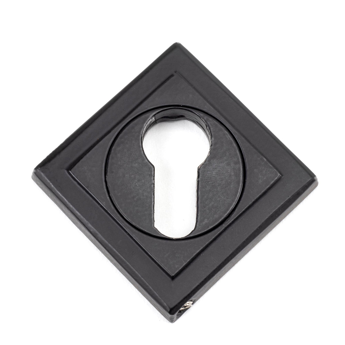 ESCUTCHEON ROUND EURO CNC SQUARE 53x53x8 MBK - 49543 by MARCHES (ANVIL) ARCHITECTURAL HARDWARE