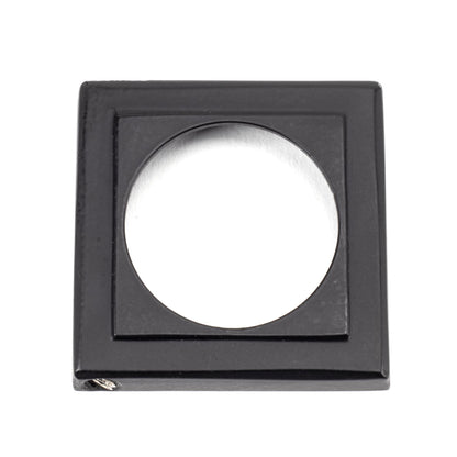 ESCUTCHEON ROUND EURO CNC SQUARE 53x53x8 MBK - 49543 by MARCHES (ANVIL) ARCHITECTURAL HARDWARE
