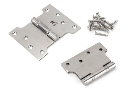 PARLIAMENT HINGE 128x102x55 SSS - 49567 by MARCHES (ANVIL) ARCHITECTURAL HARDWARE
