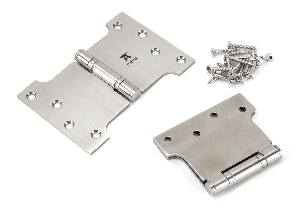 PARLIAMENT HINGE 154x102x68 SSS - 49568 by MARCHES (ANVIL) ARCHITECTURAL HARDWARE