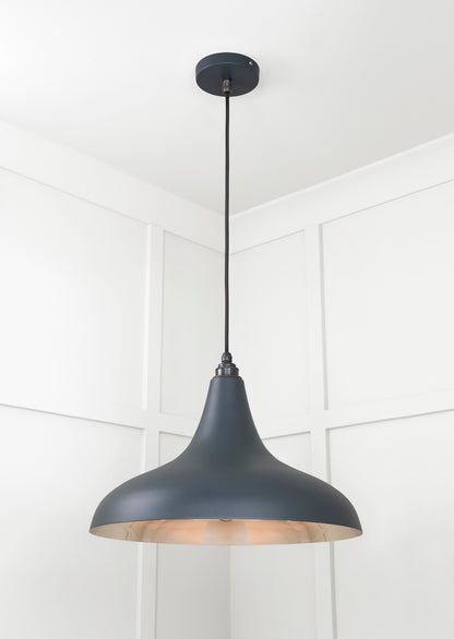 FRANKLEY PENDANT SMOOTH 412x240 PNP/SOOT - 49721SSO by MARCHES (ANVIL) ARCHITECTURAL HARDWARE