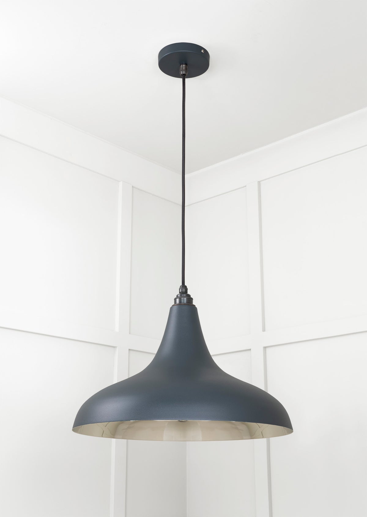 FRANKLEY PENDANT SMOOTH 412x240 PNP/SOOT - 49721SSO by MARCHES (ANVIL) ARCHITECTURAL HARDWARE