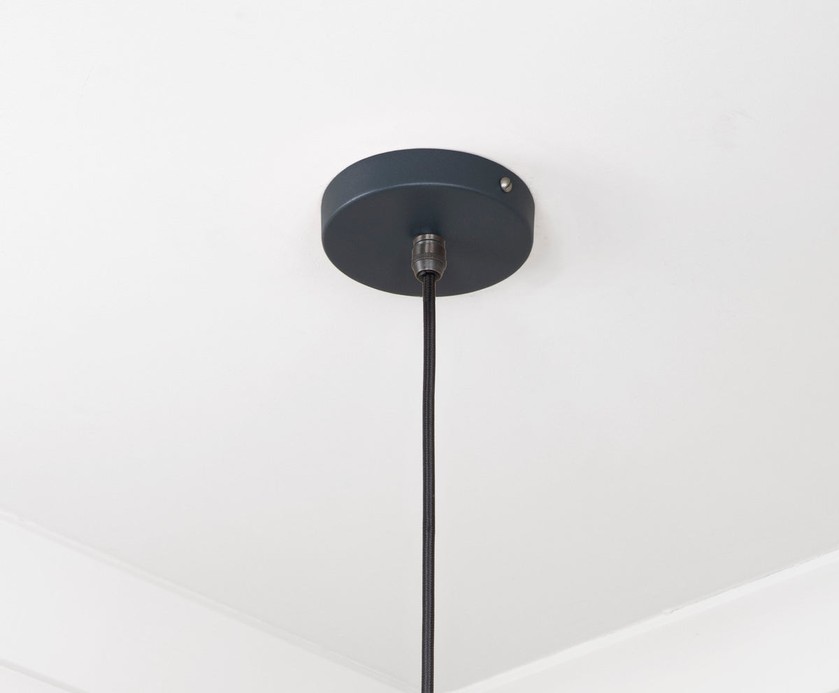 FRANKLEY PENDANT SMOOTH 412x240 PNP/SOOT - 49721SSO by MARCHES (ANVIL) ARCHITECTURAL HARDWARE