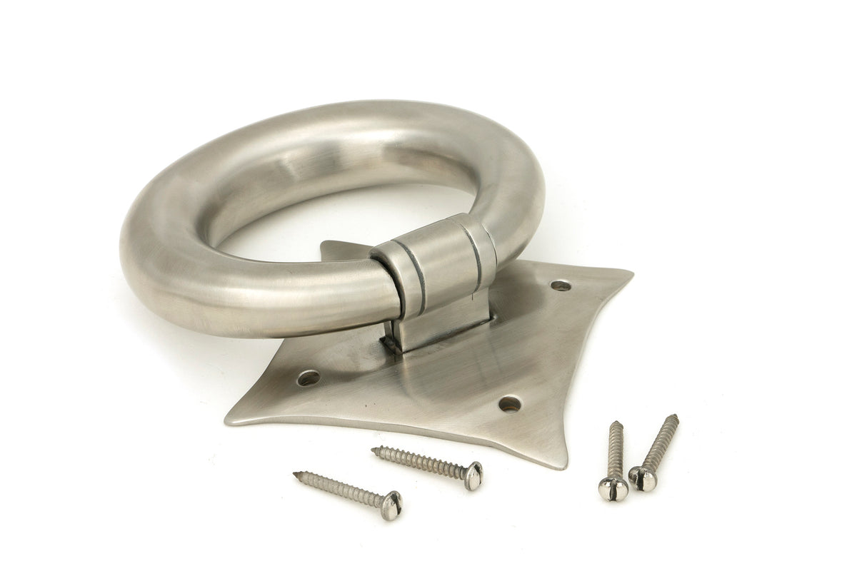 RING DOOR KNOCKER 114x32x110 SMA - 49804 by MARCHES (ANVIL) ARCHITECTURAL HARDWARE