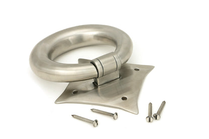 RING DOOR KNOCKER 114x32x110 SMA - 49804 by MARCHES (ANVIL) ARCHITECTURAL HARDWARE