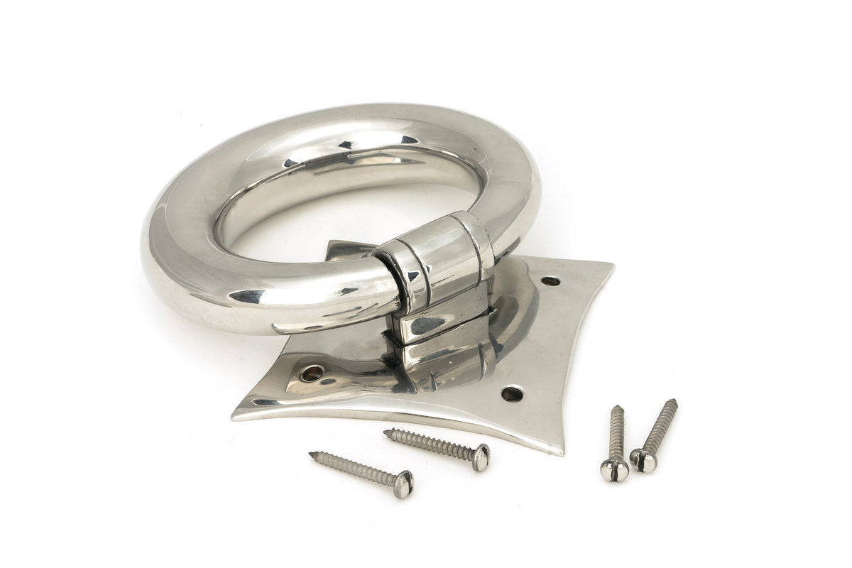 RING DOOR KNOCKER 114x32x110 PMA - 49805 by MARCHES (ANVIL) ARCHITECTURAL HARDWARE