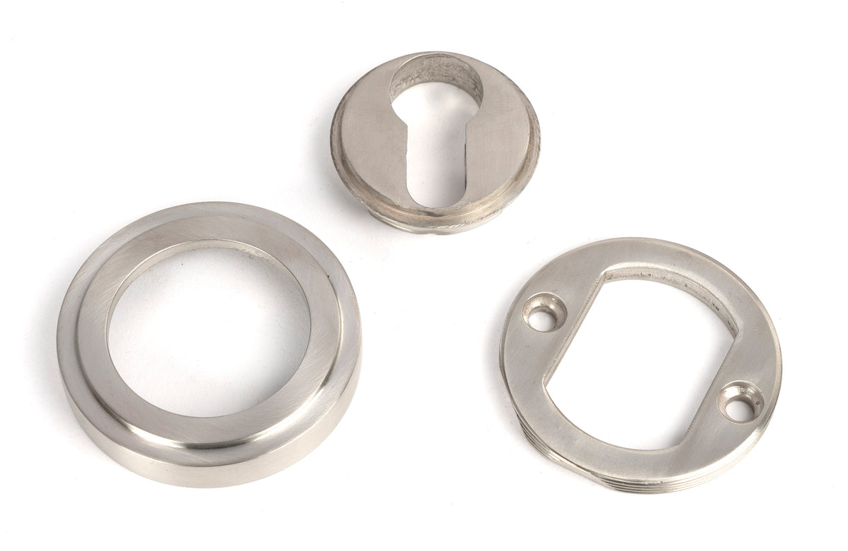 ESCUTCHEON ROUND EURO CNC ART DECO 53x8 SMA - 49873 by MARCHES (ANVIL) ARCHITECTURAL HARDWARE